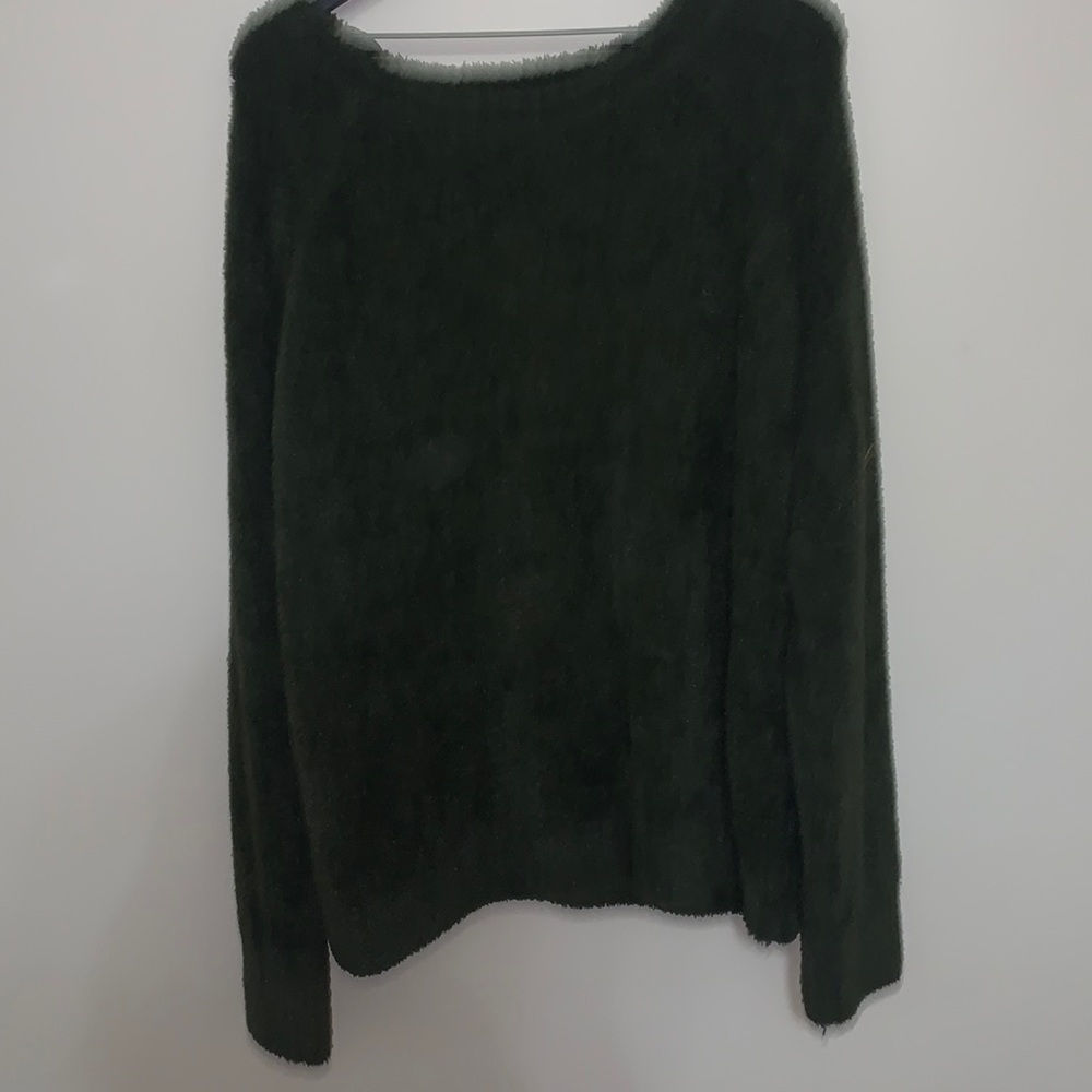 Green sweater